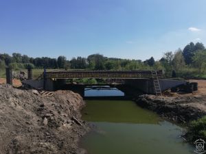 Przebudowa mostu na rzece Moszczenicy w m. Smolice 12.09.2019 (2) kopia