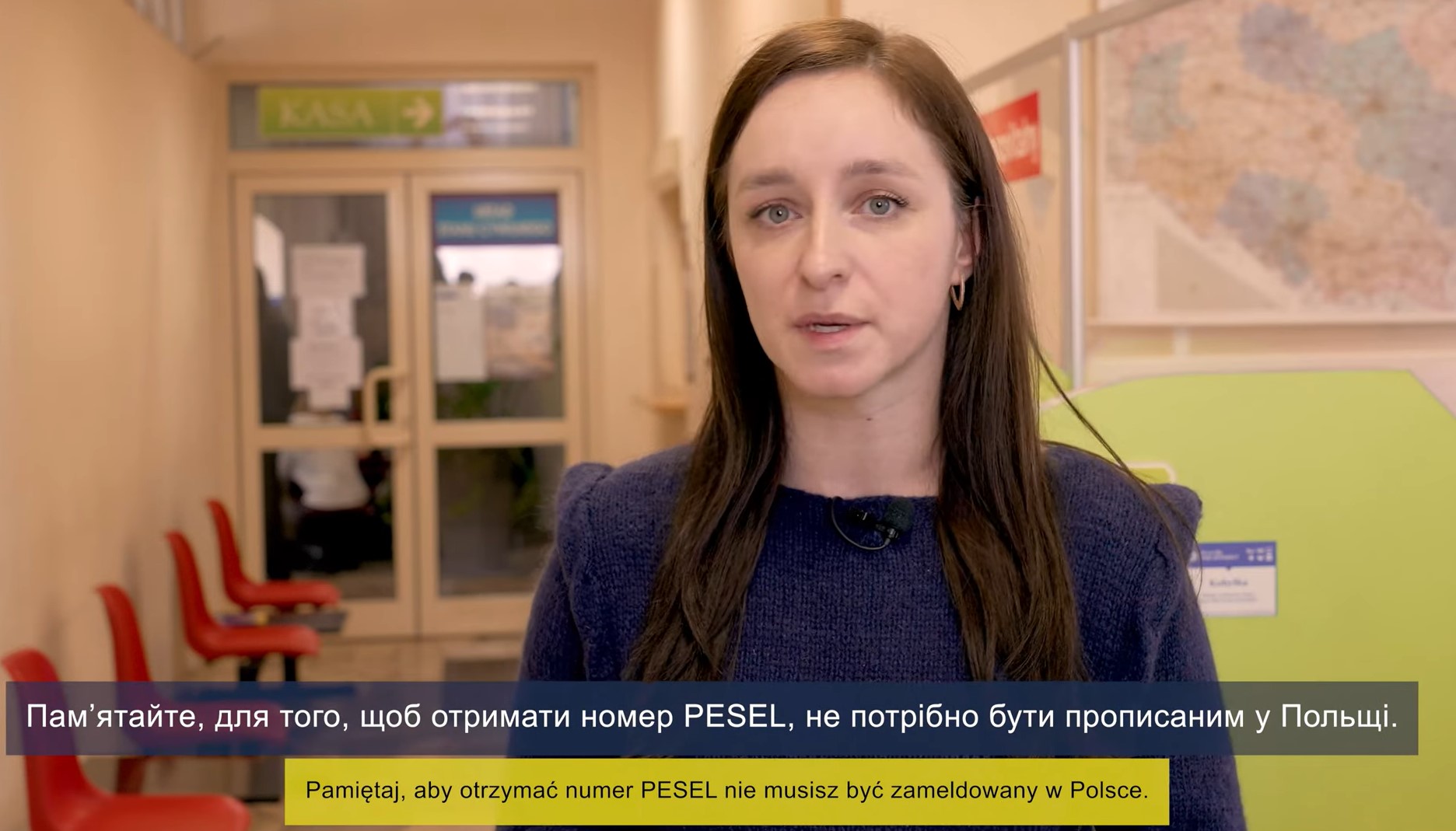 Nadanie numeru PESEL dla obywateli Ukrainy – film instruktażowy