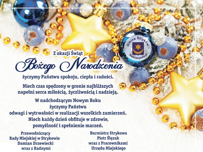 Życzenia świąteczne 2025