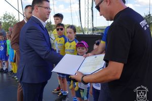 Podziękowania Burmistrza Strykowa dla grup dziecięco-młodzieżowych, Dni Strykowa 2024