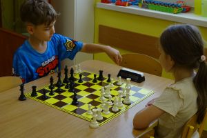Turniej "Szach-Mat" w  Przedszkolu Samorządowym