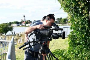 Program TVP3 "Telewizja Łódź zawsze z Wami" podczas Dni Strykowa