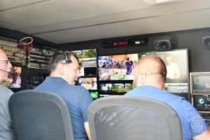 Program TVP3 "Telewizja Łódź zawsze z Wami" podczas Dni Strykowa