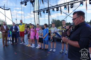 Dni Strykowa 2024 - Uhonorowanie drużyn sportowych z Gminy Stryków i nagranie dla TVP3