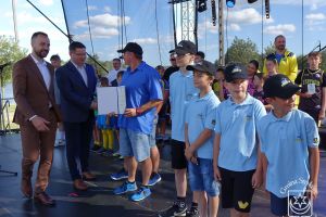 Dni Strykowa 2024 - Uhonorowanie drużyn sportowych z Gminy Stryków i nagranie dla TVP3