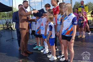 Dni Strykowa 2024 - Uhonorowanie drużyn sportowych z Gminy Stryków i nagranie dla TVP3