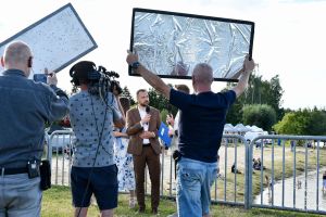 Dni Strykowa 2024 - Uhonorowanie drużyn sportowych z Gminy Stryków i nagranie dla TVP3