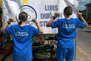 Start zawodników LUKS Dwójka podczas Mistrzostw Polski Szkół Podstawowych Raszków 2024