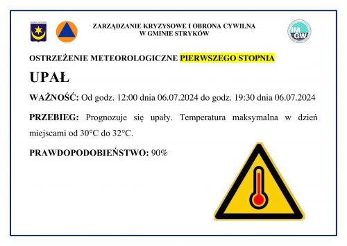 Plakat informacyjny