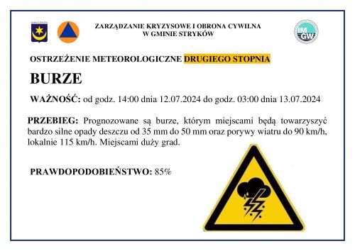Plakat informacyjny