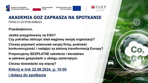 Zaproszenie na webinar