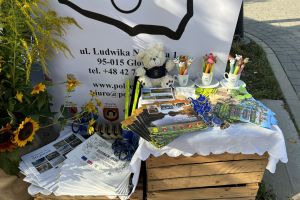 Polcentrum z Burmistrzem Strykowa na Dożynkach Wojewódzkich