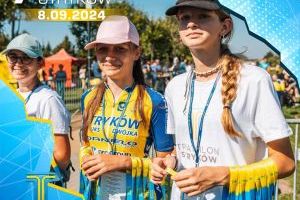 Plakat informacyjny, Fundacja Triathlon Stryków