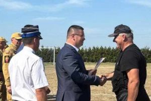 Gminne zawody sportowo-pożarnicze Gminy Stryków 2024