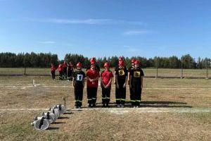 Gminne zawody sportowo-pożarnicze Gminy Stryków 2024