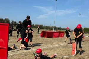 Gminne zawody sportowo-pożarnicze Gminy Stryków 2024