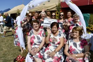 KGW Warszewice na dożynkach gminnych w 2024 w Lipce
