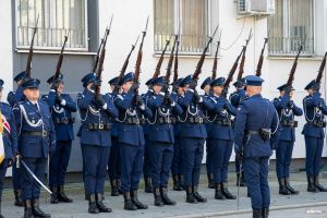 Odsłonięcie tablicy poświęconej policjantom 18.09.2024