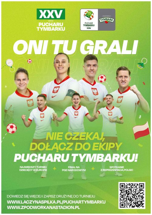 Plakat XXV edycji Pucharu Tymbarku