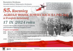 85. rocznica agresji wojsk sowieckich