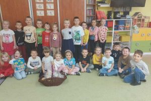 Herbatka dla seniora - Akcja Przedszkola Samorządowego w Strykowie 2024
