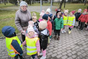 Herbatka dla seniora - Akcja Przedszkola Samorządowego w Strykowie 2024