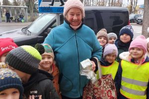 Herbatka dla seniora - Akcja Przedszkola Samorządowego w Strykowie 2024
