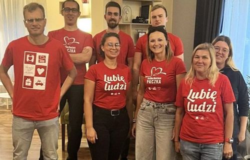 Wolontariusze Szlachetnej Paczki w Strykowie, 2024 r.