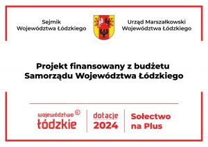 Projekt Sołectwa Anielin Swędowski pt. „Wyposażenie nowo wybudowanej świetlicy” dofinansowanego z budżetu Samorządu...