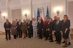 Kadeci ZS Nr 1 w Bratoszewicach z wizytą u Pierwszej Damy
