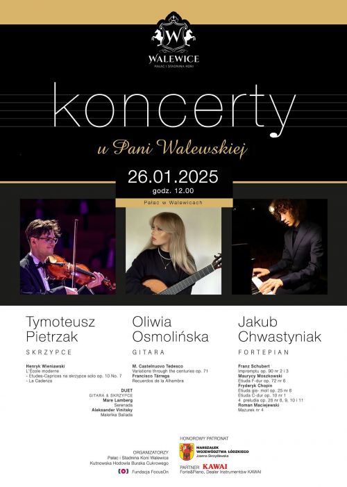 Koncert u Pani Walewskiej 26.01.2025
