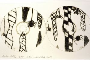 Wyróżnione prace w IV Ogólnopolskim Biennale Małej Formy Graficznej „Podziemia” organizowanym przez Pałac Młodzieży w...