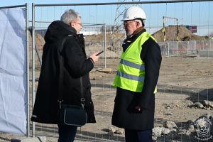 Uroczystość wmurowania kamienia węgielnego pod centrum hurtowo-dystrybucyjne Grupy Hasco w Sosnowcu k. Strykowa
