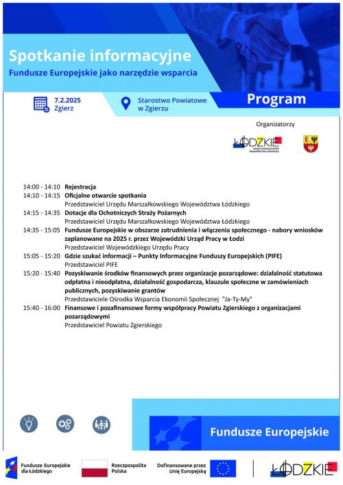 Plakat informacyjny