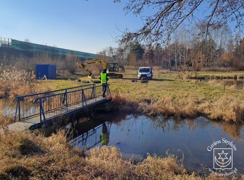 Zagospodarowanie terenu wokół zalewu w Strykowie wraz z przebudową zbiornika wodnego w Strykowie, rozpoczęcie inwestycji