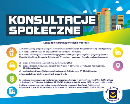 Konsultacje społeczne - Gminny Program Rewitalizacji
