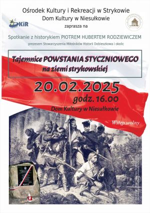 Spotkanie z Piotrem Rodziewiczem w DK NIesułkow 20.02.2025 r.