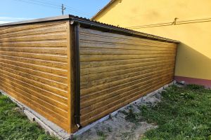 Pomieszczenie gospodarcze w sołectwie Warszewice-boczna strona