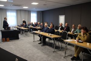 Konferencja „Seniorzy pożarnictwa na ziemi strykowskiej”, zorganizowana przez Zarząd Oddziału Wojewódzkiego ZEiRP RP w Łodzi.