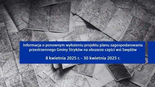 Wyłożenie planu zagospodarowania przestrzennego