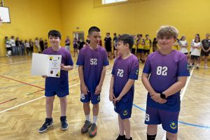 Gminne Igrzyska Dzieci w Koszykówce 3x3 w SP Niesułków