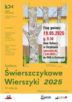 Świerszczykowe Wierszyki - 2025 r.