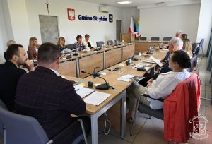 Spotkanie Władz Gminy Stryków z Dyrektorami szkół