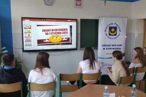 Spotkajmy się z ortografią w SP nr 2 w Strykowie