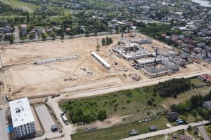 Budowa Centrum Rozwoju Strykowa, maj 2025