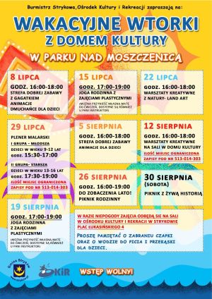Wakacje w Gminie Stryków