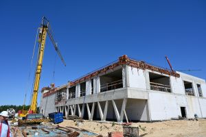 Budowa Centrum Rozwoju Strykowa, lipiec 2025