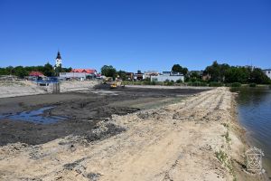 Modernizacja zachodniej części zalewu, lipiec 2025
