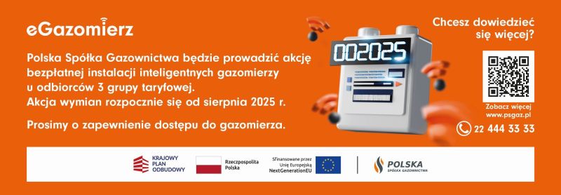 Projekt eGazomierz - baner