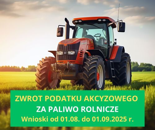 Zwrot podatku akcyzowego II nabór w 2025 r
